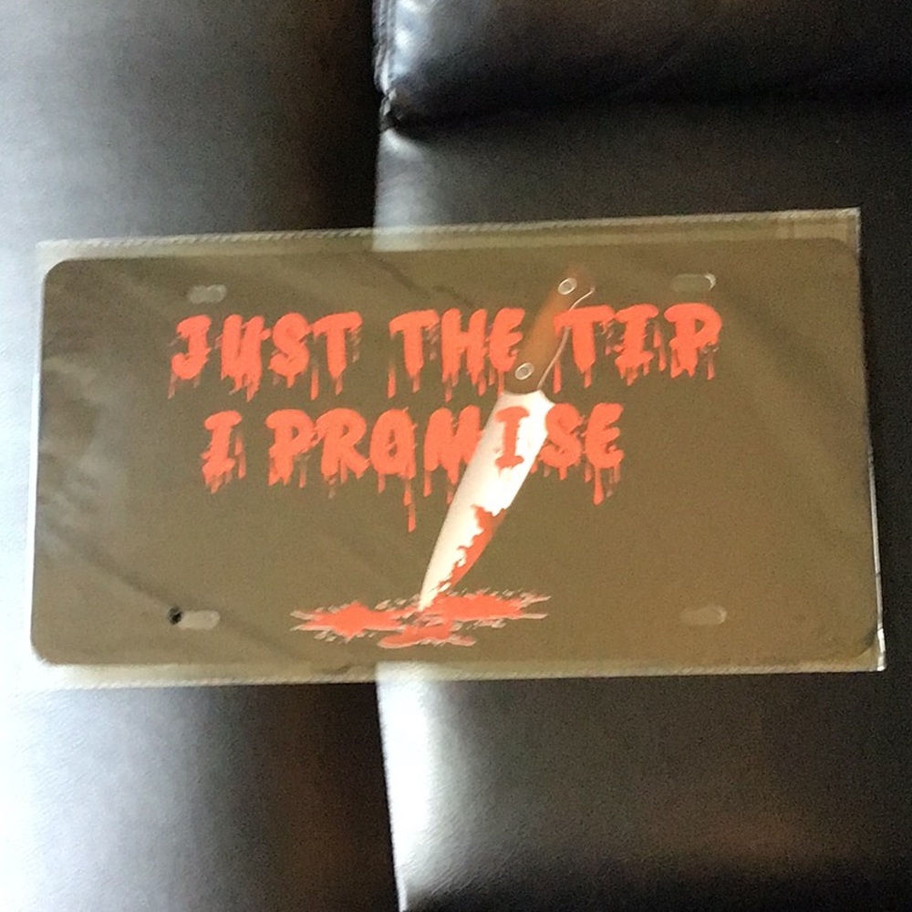 Decorative License Plate New Horror Halloween